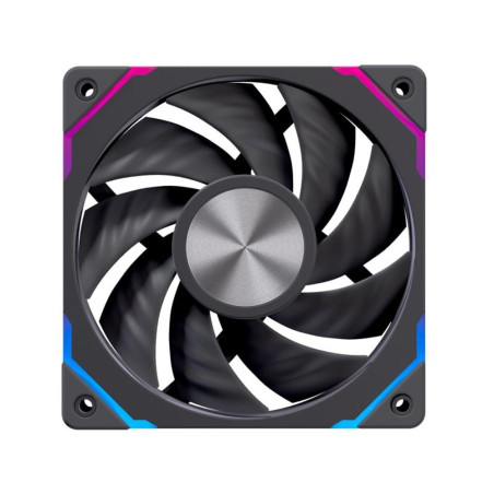 Ventilador caja einarex ex12c argb 120mm negro