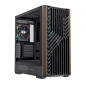 Caja ordenador gaming einarex p800 atx rgb cristal templado negra