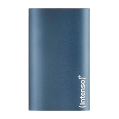 Disco duro externo solido ssd intenso premium edition azul 2tb usb 3.2