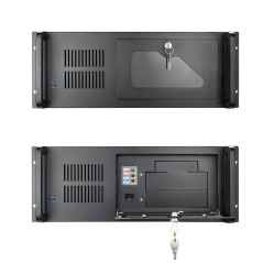 Tooq Caja RACK-406N-USB3 4U 19 ATX Sin F.A Negro