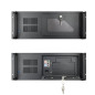 Tooq Caja RACK-406N-USB3 4U 19 ATX Sin F.A Negro