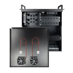 Tooq Caja RACK-406N-USB3 4U 19 ATX Sin F.A Negro