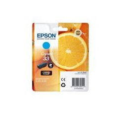 Cartucho tinta epson t334240 cian xp350*xp630 - xp635 - xp830 - naranj
