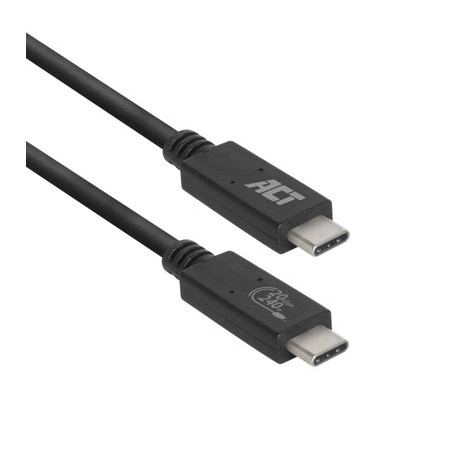 Cable usb - c act connectivity carga 240w mas datos 20 gbps 1.m certif