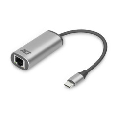 Adaptador act connectivity usb - c a rj45 ethernet 2.5gb