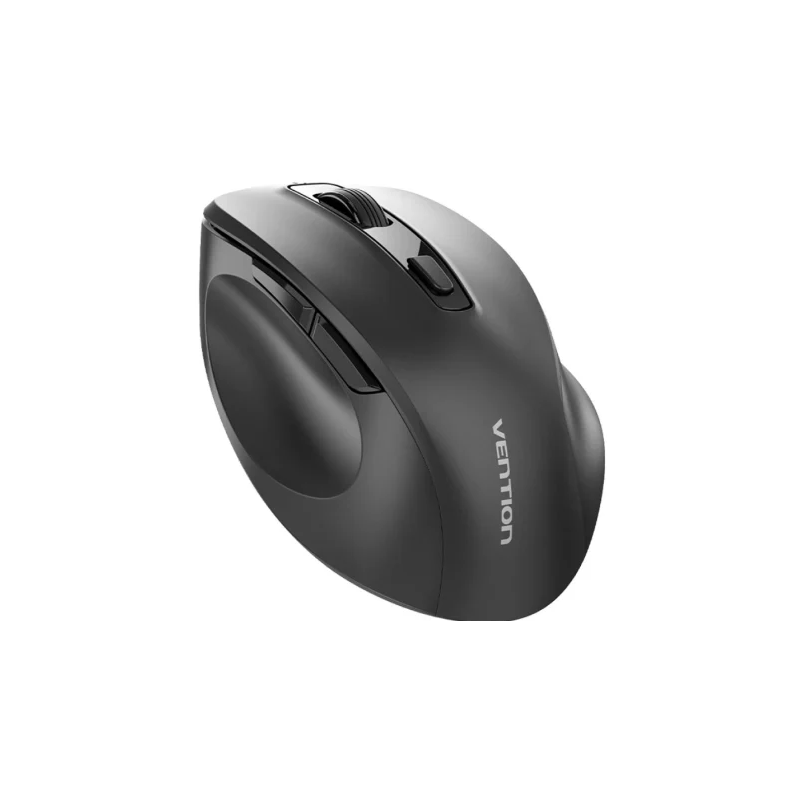 RATON ERGONOMICO INALAMBRICO KTHB0 NEGRO VENTION