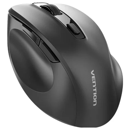 RATON ERGONOMICO INALAMBRICO KTHB0 NEGRO VENTION