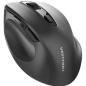RATON ERGONOMICO INALAMBRICO KTHB0 NEGRO VENTION