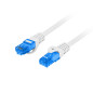 Cable red lanberg latiguillo cat.6a s - ftp lszh cca 15m gris fluke pa