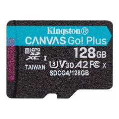 Tarjeta memoria micro sdxc 128gb kingston canvas go! plus uhs - i clas
