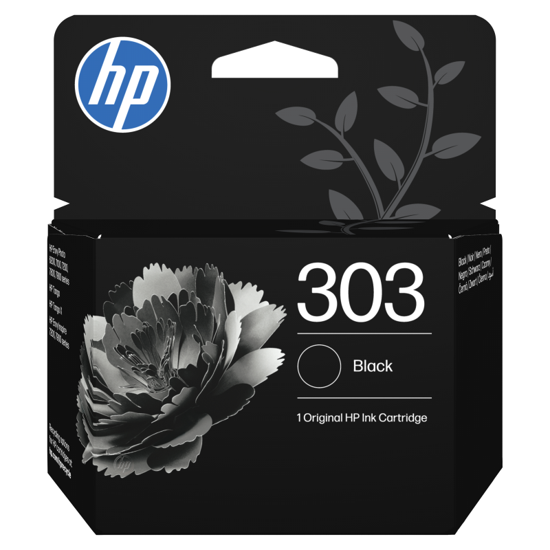 HP Paquete de 2 cartuchos de tinta Original 303 negro/tricolor