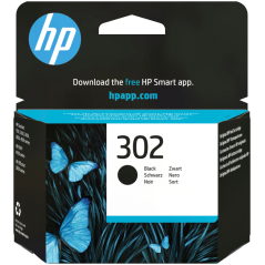 HP Cartucho de tinta original 302 negro