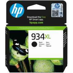 HP Cartucho de tinta original 934XL de alta capacidad negro