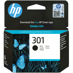 HP Cartucho de tinta original 301 negro