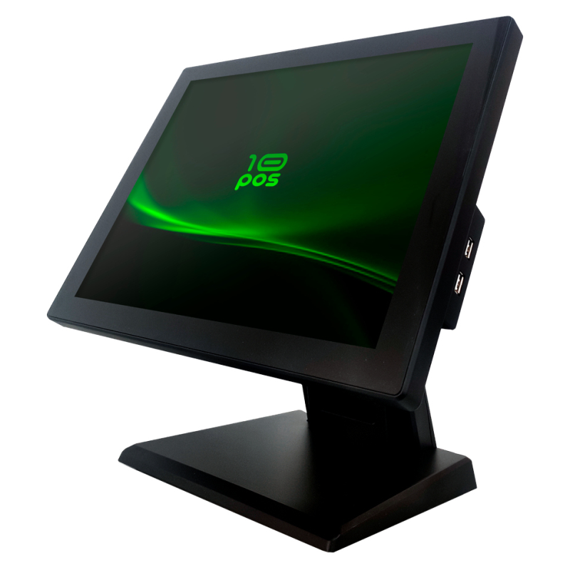 10POS 10T-15 2,5 GHz 38,1 cm (15) 1024 x 786 Pixeles Pantalla táctil Negro