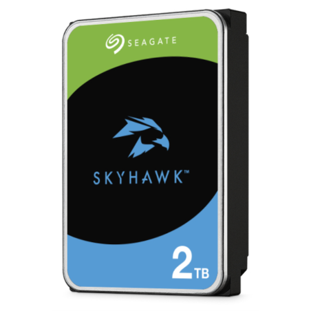 Seagate SkyHawk disco duro interno 2 TB 256 MB 3.5 Serial ATA III