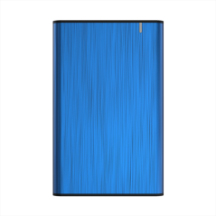 AISENS Caja Externa 2,5 ASE-2525BLU 9.5mm SATA a USB 3.0/USB3.1 Gen1, 