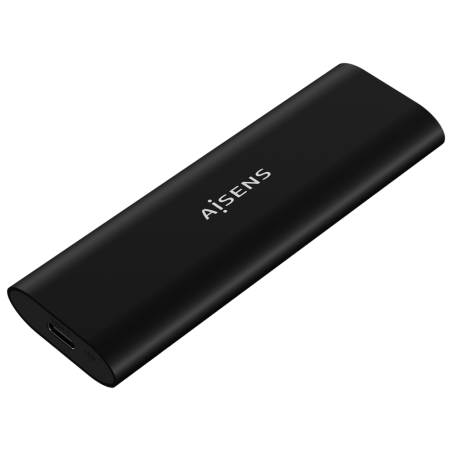 AISENS Caja Externa M.2 (NGFF) ASM2-014B SATA/NVMe A USB3.1 Gen2, Negr