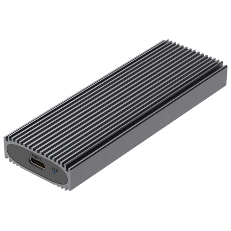 AISENS Caja Externa M.2 (NGFF) ASM2-023GR NVMe A USB3.2 Gen2, Gris