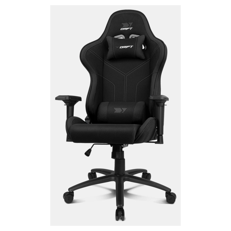 DRIFT DR110BK silla para videojuegos Butaca para jugar Asiento acolchado Negro