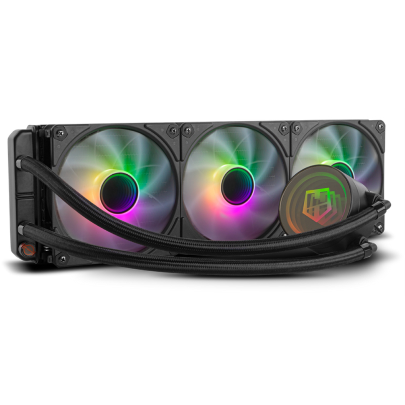 NOX Hummer H-360 ARGB Procesador Sistema de refrigeración líquida todo en uno 12 cm Negro 1 pieza(s)