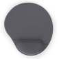 Gembird MP-GEL-GR alfombrilla para ratón Gris