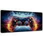 SUBBLIM GameCore XL Alfombrilla de ratón para juegos Negro, Multicolor