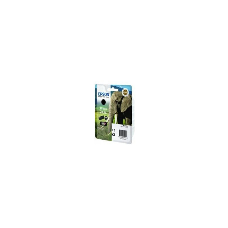 Cartucho tinta epson t243140 negro xl para epson xp - 750 c13t24314010 - elefante