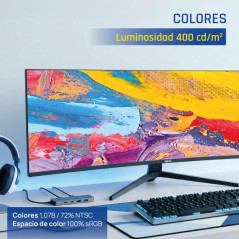 iggual Monitor 49 5K DQHD 1ms 240Hz MM AA Curvo