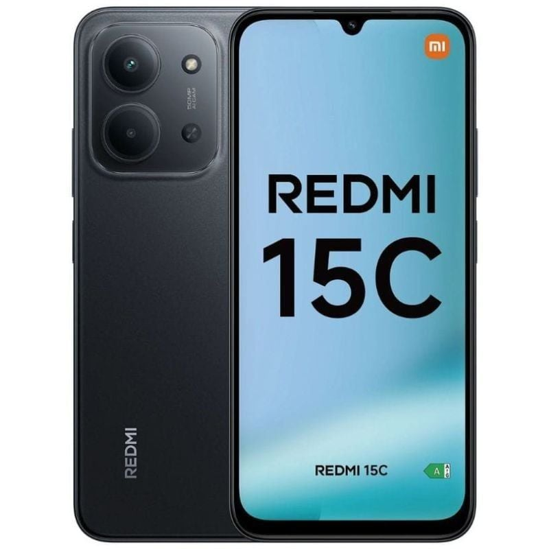 SMARTPHONE REDMI 15C (4+128GB) NEGRO XIAOMI