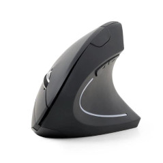 GEMBIRD Ratón óptico inalamb. ergo 6 botones Negro