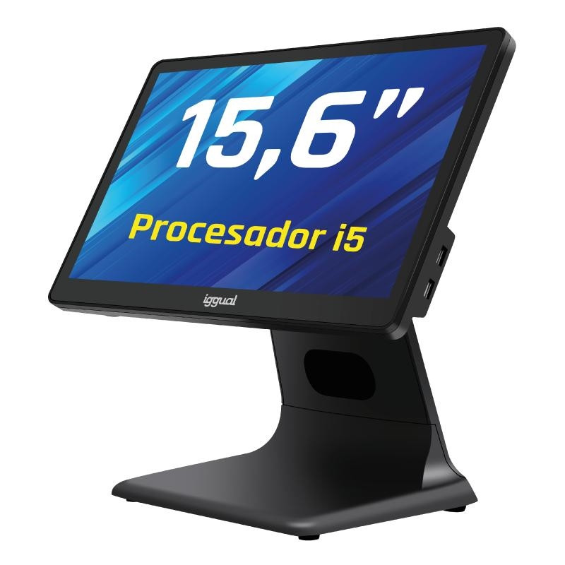 iggual TPV AIO 15,6 16:9 i5 8350U 8+256GB W11Pro