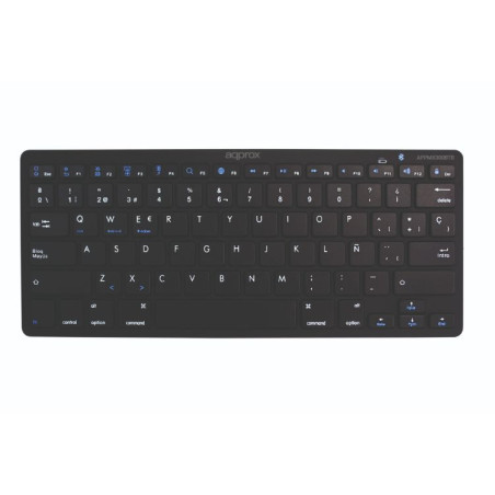 TECLADO UNIVERSAL BLUETOOTH MX300 NEGRO APPROX