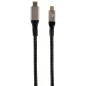 Gembird CCBP-USB3-CMCM100-1.5M cable USB USB 3.2 Gen 2 (3.1 Gen 2) 1,5 m USB C Negro, Plata