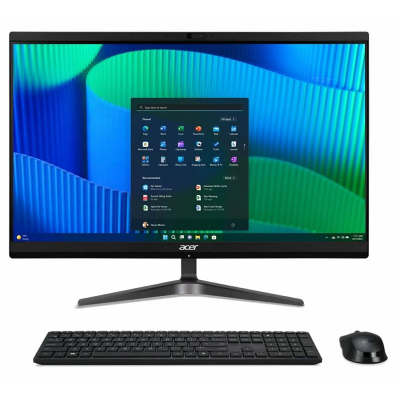 Ordenador all in one dell veriton z2 z2524g u5 - 125u - 16gb - ssd 512gb - 23.8 pulgadas fhd - w11p