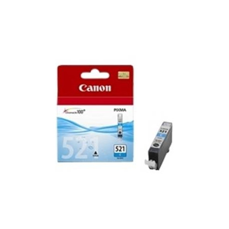 Cartucho tinta canon cli 521c cian pixma 9ml 3600 - 4600 - 4700 - mp54