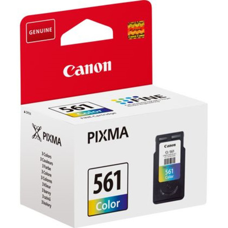 Cartucho tinta canon cl - 561 cian - magenta - amarillo 8.3ml 180 pagi