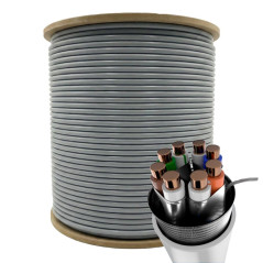 Bobina cable red solido phasak s - ftp cat.6a awg23 305m fluke lszh ph