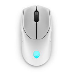 Raton inalambrico gaming dell alienware tri - mode aw720m luz lunar