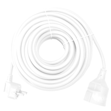 Cable prolongador de correiente silver electrics 2m - 3x 1.5mm - 250v 