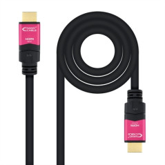 Cable hdmi 2.0 nanocable 4k 25m - macho - macho - negro
