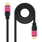 Cable hdmi 2.0 nanocable 4k 25m - macho - macho - negro