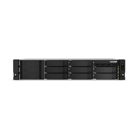Servidor nas qnap ts - 873aeu - rp - 4g 8 bahias 2u rack 4gb gigabit e