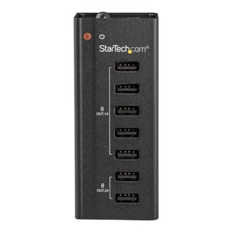Estacion de carga usb startech 7 puertos