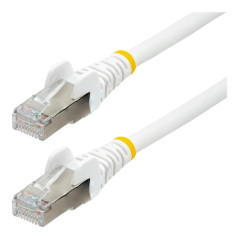 Cable de red startech latiguillo rj45 lszh s - ftp cat6a 7.5m blanco