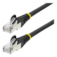 Cable de red startech latiguillo rj45 lszh s - ftp cat6a 7.5m negro