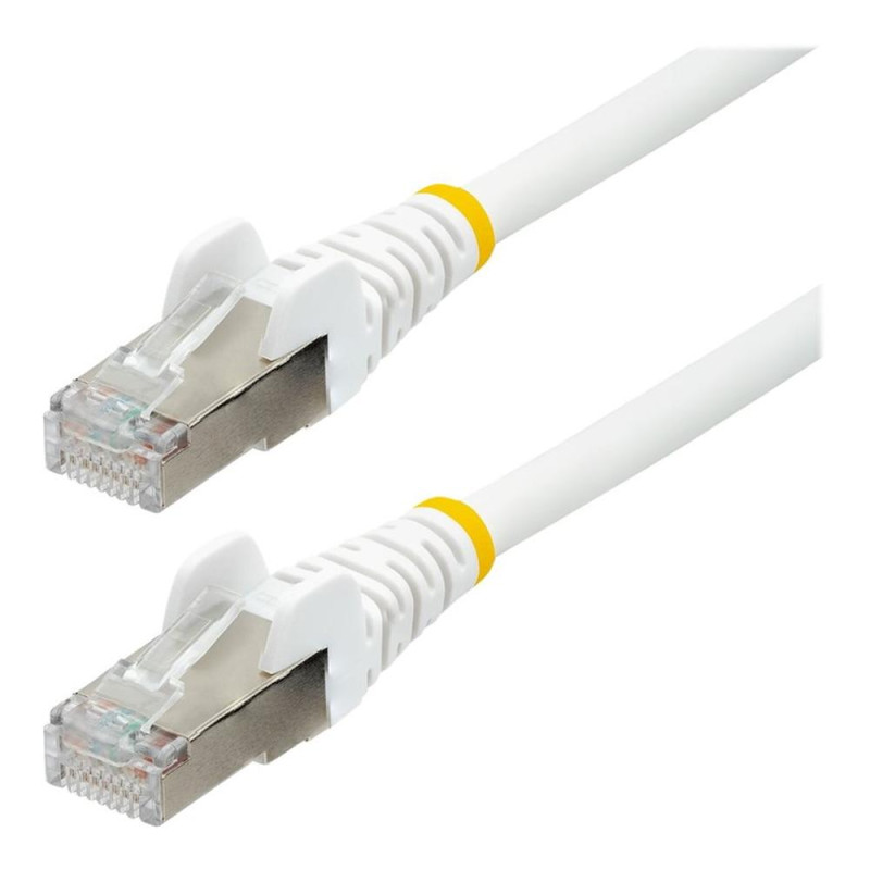 Cable de red startech latiguillo rj45 lszh s - ftp cat6a 7m blanco