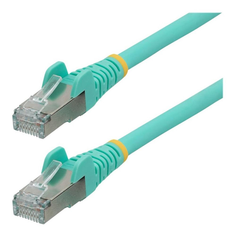 Cable de red startech latiguillo rj45 lszh s - ftp cat6a 7m aqua