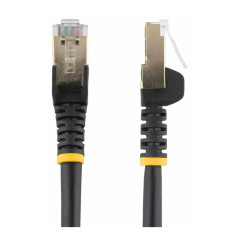 Cable de red startech latiguillo rj45 stp cat6a 10m negro