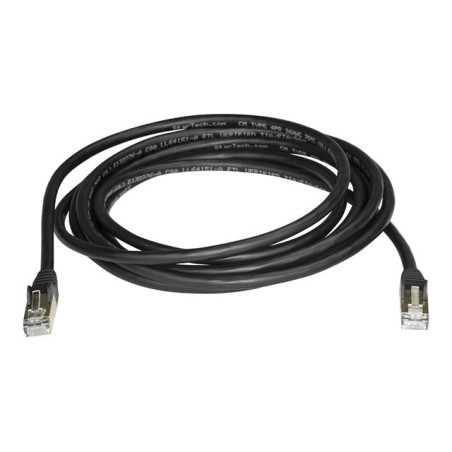 Cable de red startech latiguillo rj45 stp cat6a 3m negro